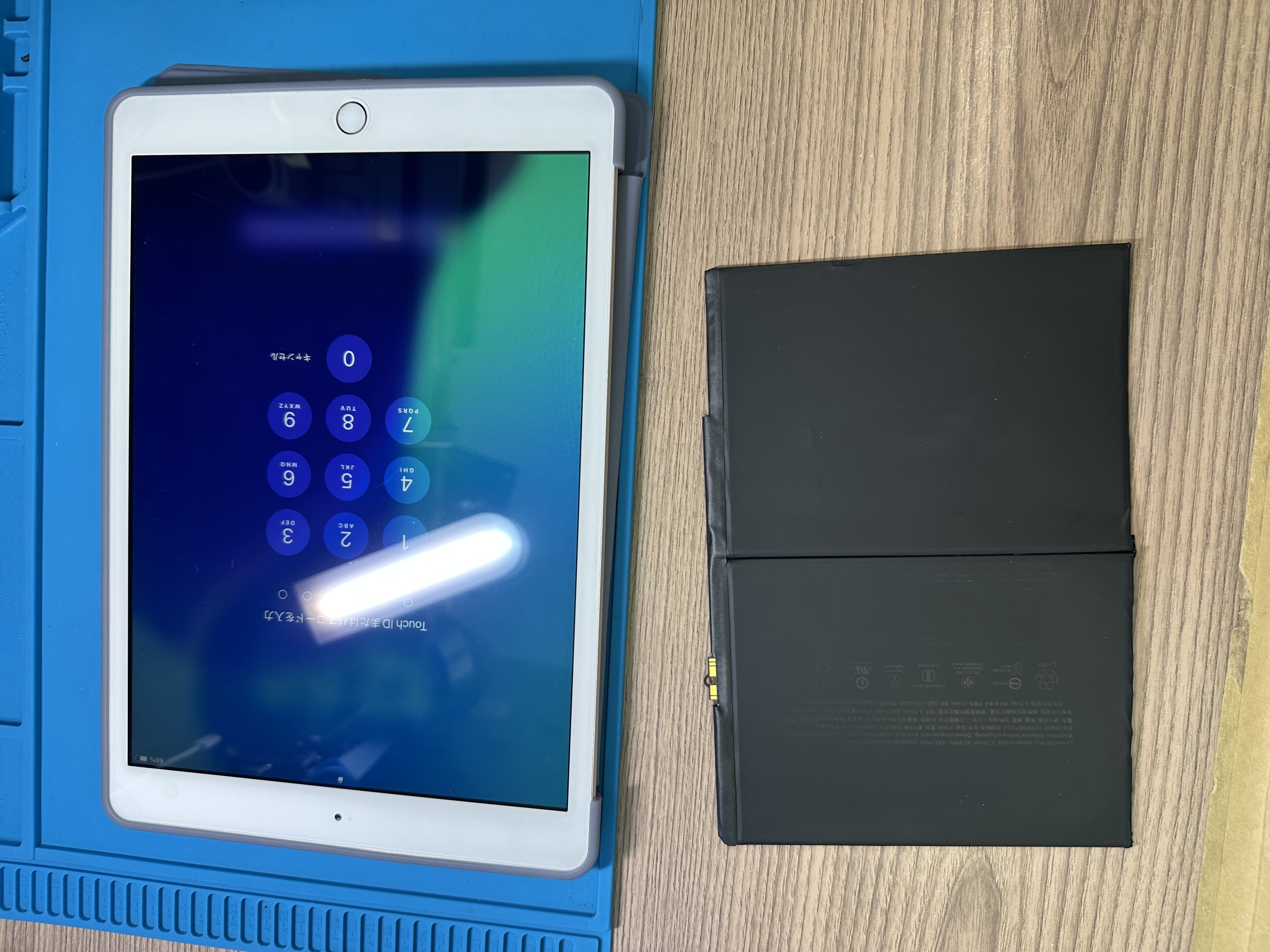 【iPad7】充電器つなげていないと電源が落ちるときは、スマホ修理工房カインズ前橋吉岡店へ！